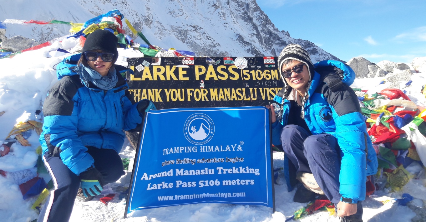 Around Manaslu and Larke-La Pass Trekking