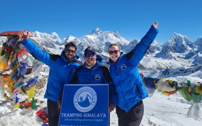 Three High Passes of Everest Trekking